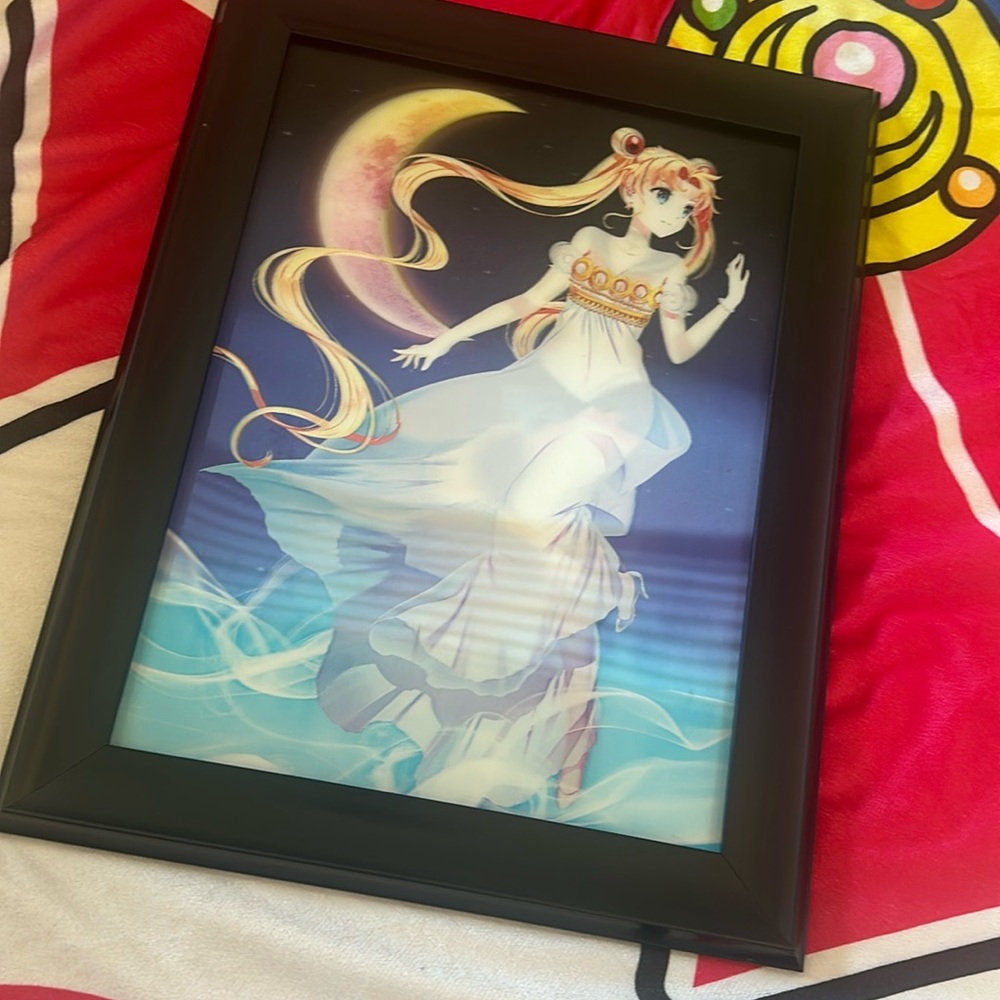 Sailor moon 3D picture frame
